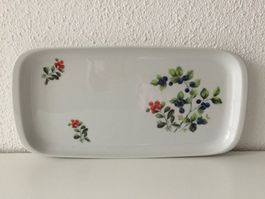 SUISSE LANGENTHAL Plat à cake en porcelaine / Cake Teller