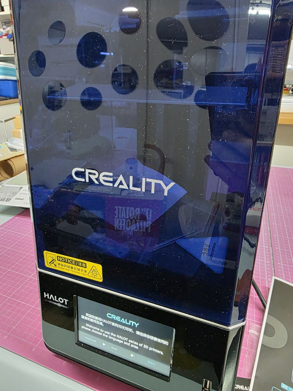 Creality Stampanti 3D: Creality Halot-One Plus Resin 3D-Drucker - defekt – Difettoso da Schwanden GL venduto da sasusy 1