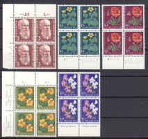 1959, Pro Juventute, Viererblöcke, SBK 28.– **
