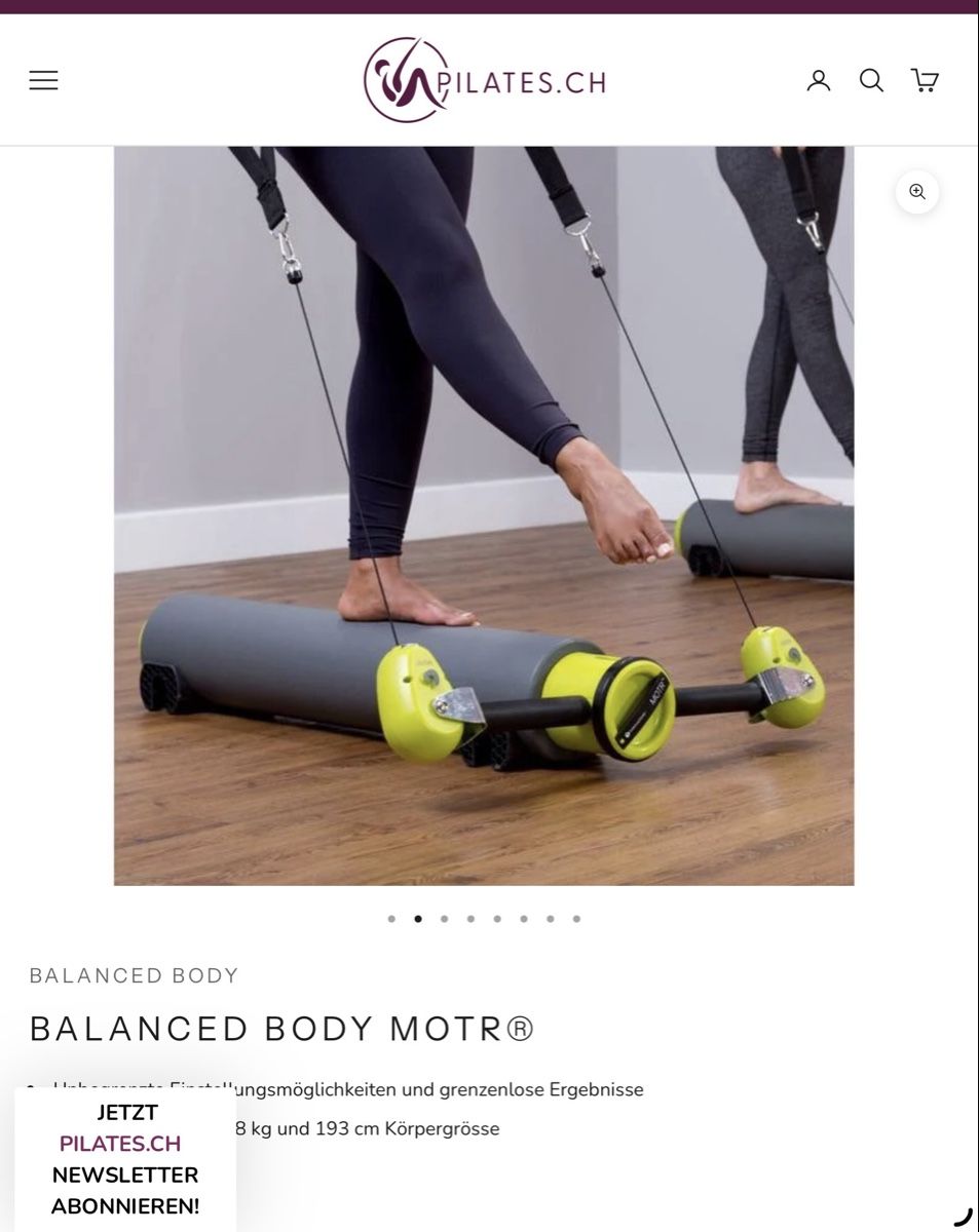 Hometrainer: MOTR Balanced Body Trainingsgerät – Nuovo (secondo la descrizione) da Samedan venduto da SanBrasil 3