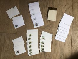 Diverse Tischkärtchen
