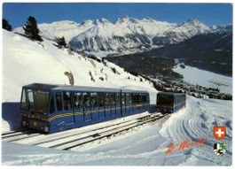 St. Moritz - Standseilbahn Corviglia