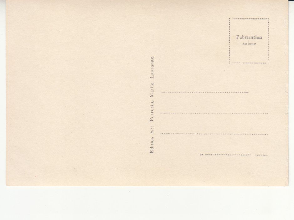 Cartoline postali: Sierre Borzuat ca. 1925 – Usato da Bürglen TG venduto da StampGraf 1