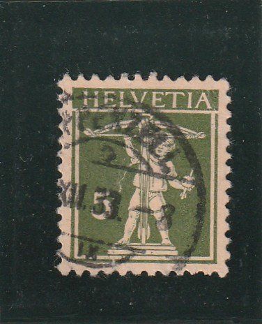 Alle Briefmarken: Abart Zu. Nr. 183 – Gebraucht aus Rorschacherberg von fratovi2