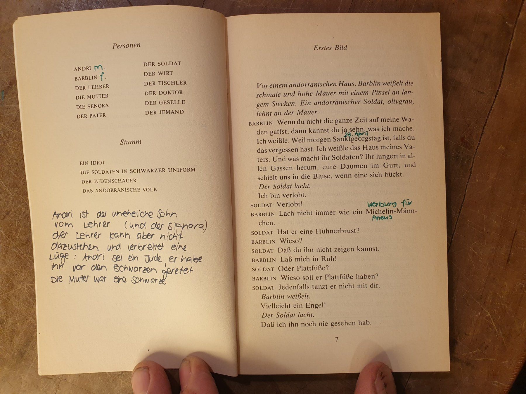 Livres: Andorra - Max Frisch – D'occasion à Zürich par loosebone 5