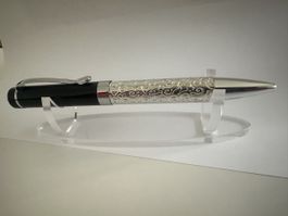 MetallKugelschreiber schwarz silber
