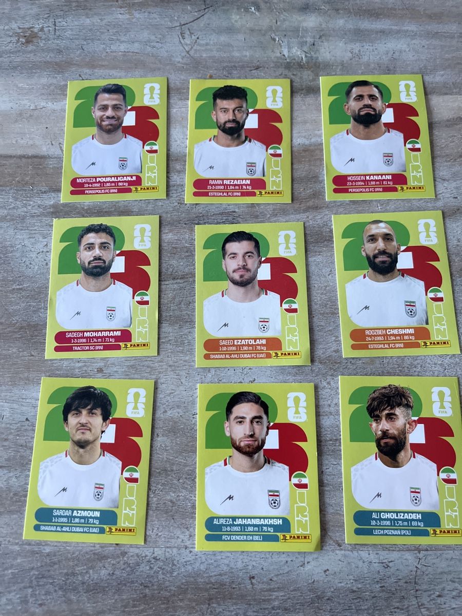 Panini Sammelbilder & Trading cards: Panini WM 2026 Iran IRN 9Sticker – Neu (gemäss Beschreibung) aus Rudolfstetten von Stern042