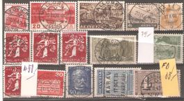 15 Werte Vollstempel