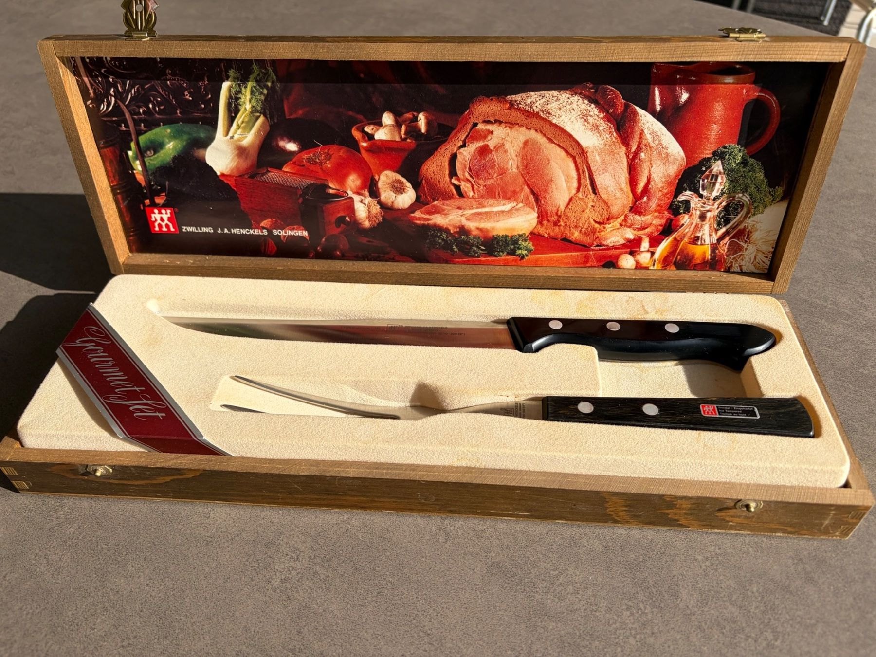 Zwilling Coltelli da cucina: Gourmet Set von Zwilling – Nuovo (secondo la descrizione) da Schlossrued venduto da Meier-Al 1