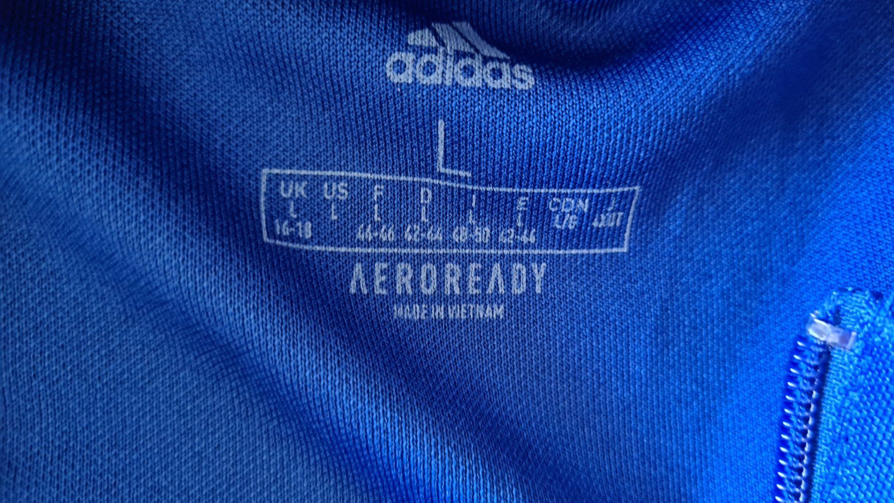 Adidas Giacche: Adidas Aeroready Trainingsjacke/ L blau – Usato da Winterthur venduto da stufaphi 3