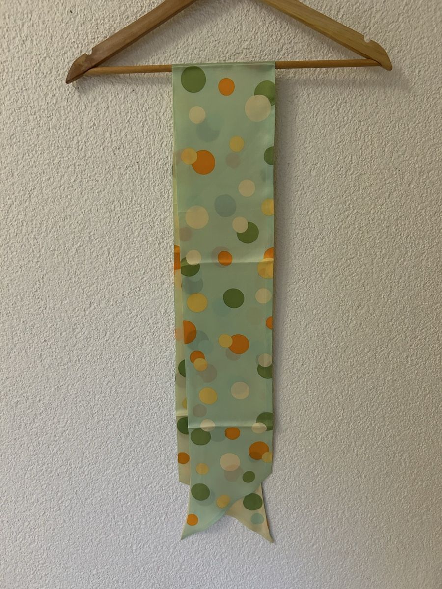 Foulards, Tücher & Schals: 100% Silk Scarf, Polka Dots, Neu！ – Neu und originalverpackt aus Zürich von mai_sxv7 1