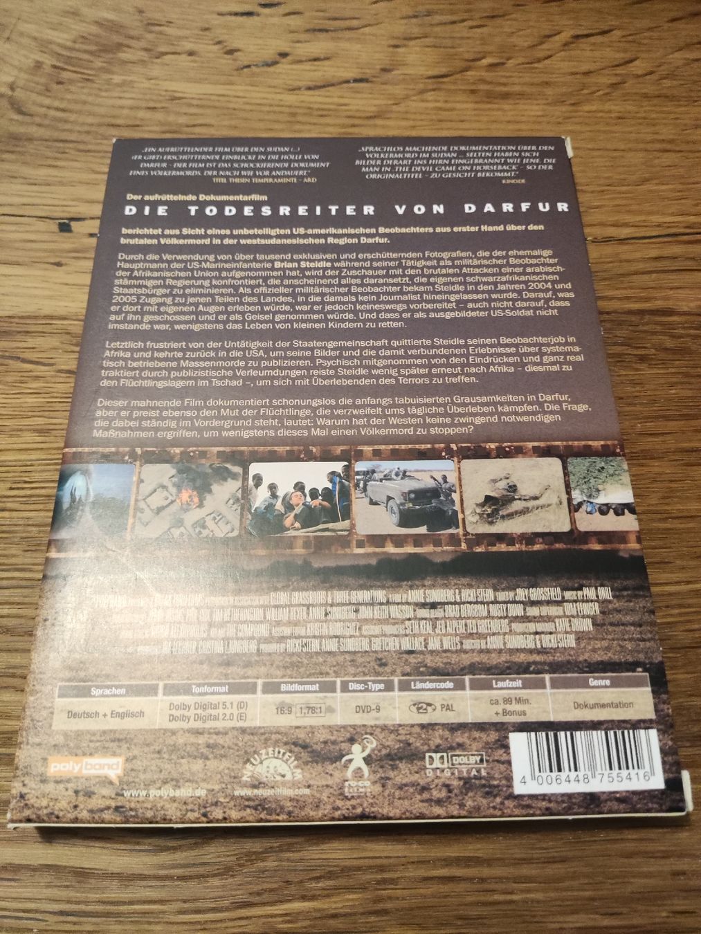 Alle DVDs: Die Todesreiter von Darfur (DVD) – Gebraucht aus Oberembrach von giu_7ksd 1