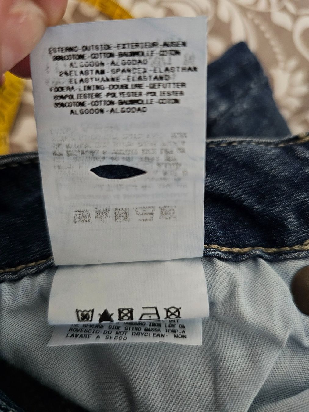 Roberto Cavalli Jeans: Jean Just Cavalli, taille basse, W26 – Usato da lausanne venduto da mariamimib 4