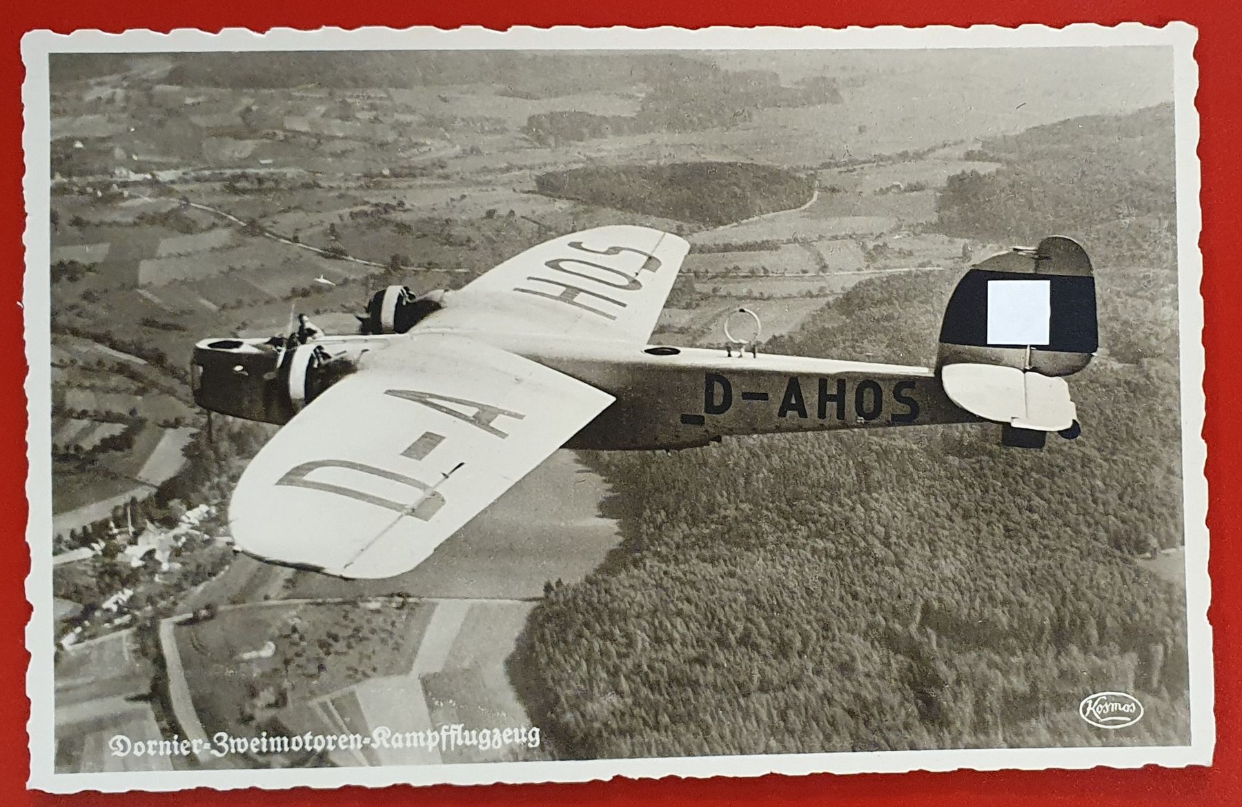 Ansichtskarten: Dornier Zweimotoren Kampfflugzeug – Gebraucht aus Kreuzlingen von Rschweiz1