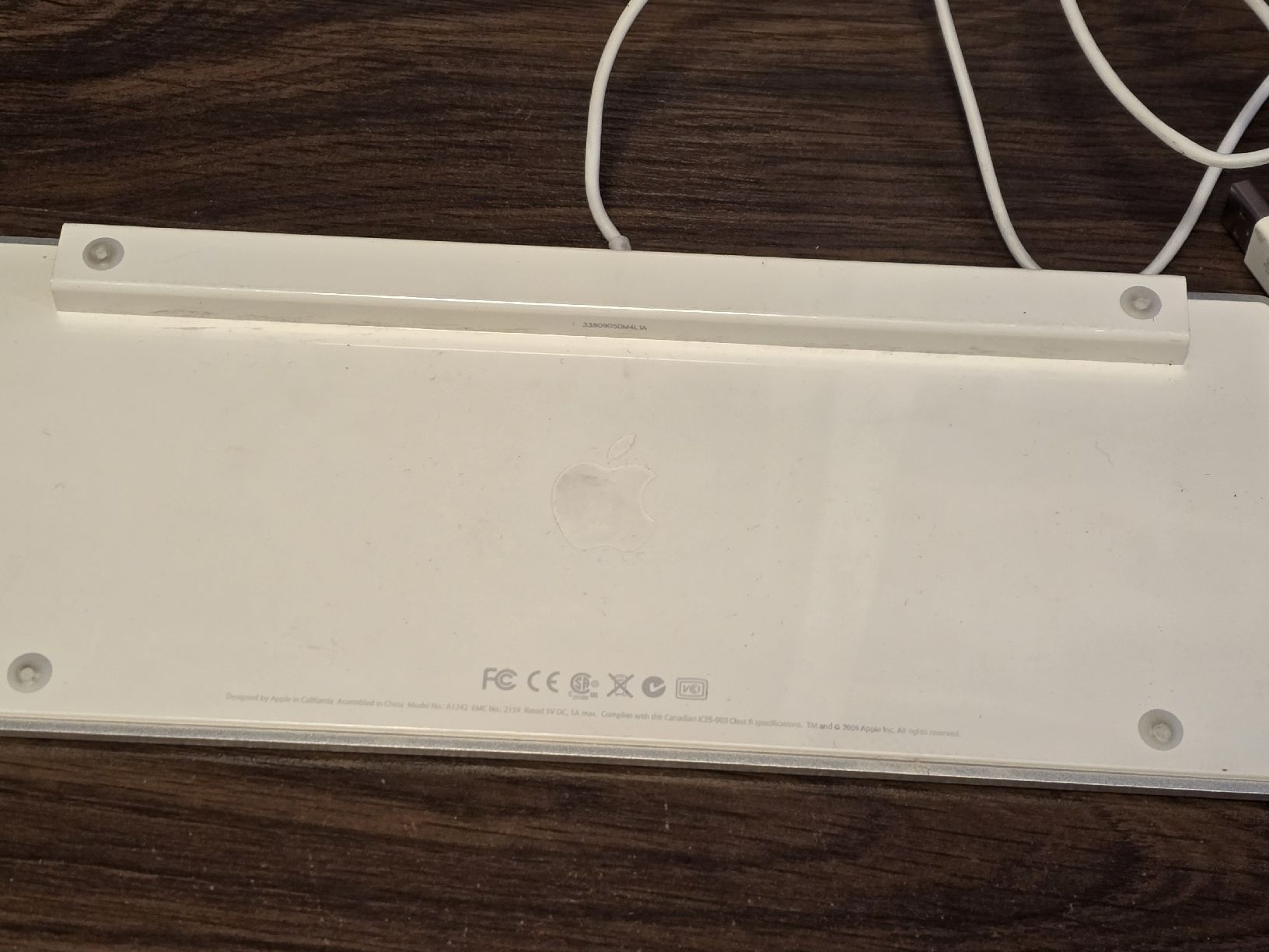 Apple Tastaturen: Original Apple Keyboard A1242, Wired, German layout – Gebraucht aus Baden von  2