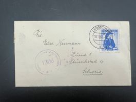 AK 1950 Ö Kleinbrief mit Zensurstempel nach CH  (G746)