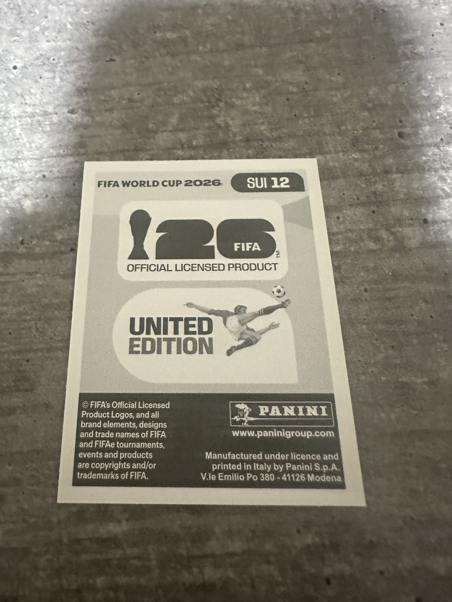 Panini Carte collezionabili: SUI 12 , FIFA WORLD CUP 2026 PANINI  – Nuovo (secondo la descrizione) da Frauenfeld venduto da 1PegPeg1 1