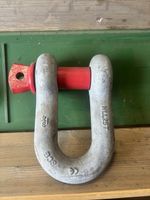 Schäkel Stahl 25 Tonnen WLL 3/4 Zoll gebraucht guter Zustand