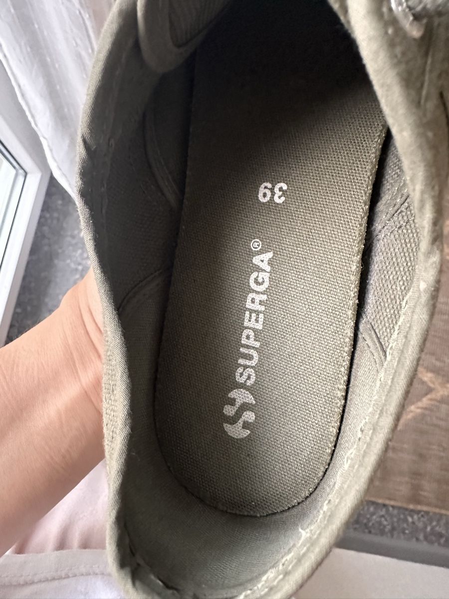 Superga Scarpe da donna: Superga Cotu classique Khaki olive Gr. 39 – Nuovo (secondo la descrizione) da Zürich venduto da Chez_Dali 2