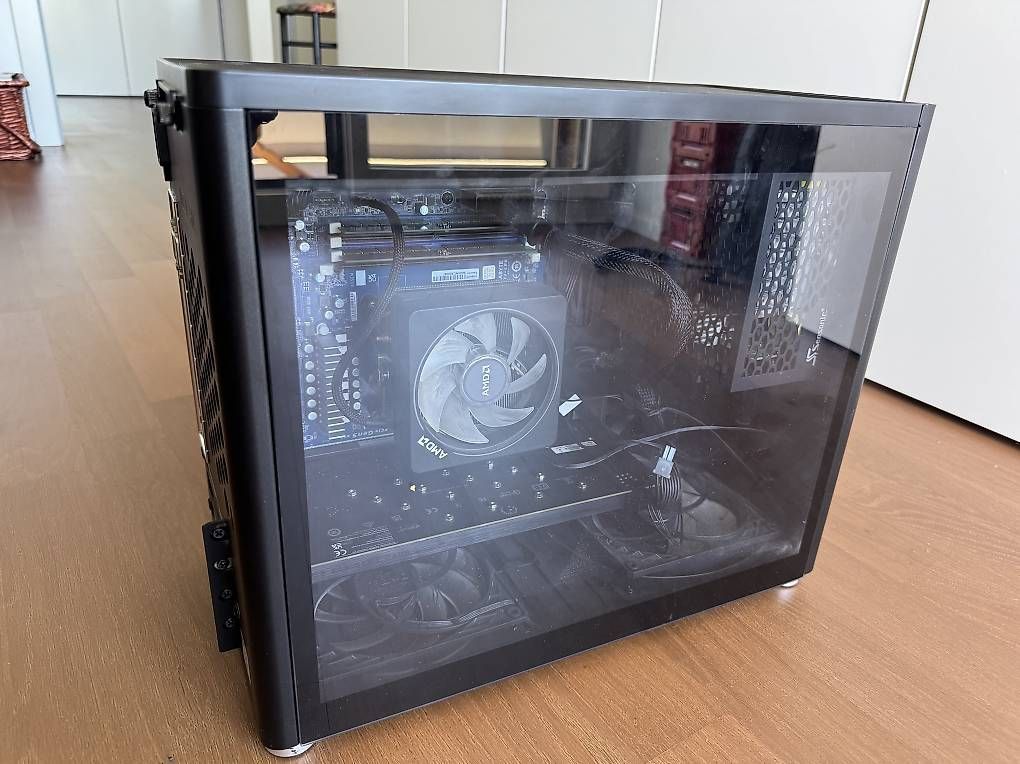Amd Custodie: Home Server AMD Ryzen 9 7900 ECC IPMI (Mémoire non incluse) – Usato da Neuchâtel venduto da TimLa