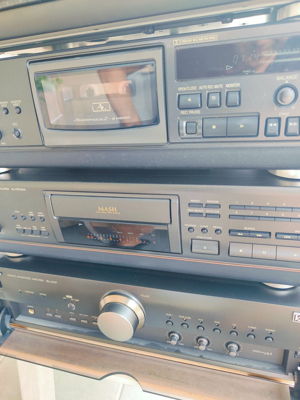 Technics Amplificatori: Technics Anlage voll funktioniert – Usato da Zell LU venduto da Darwin-wroc 7