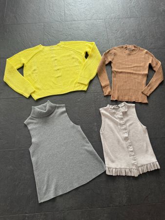4 Stk. Damen Oberteile Gr. S