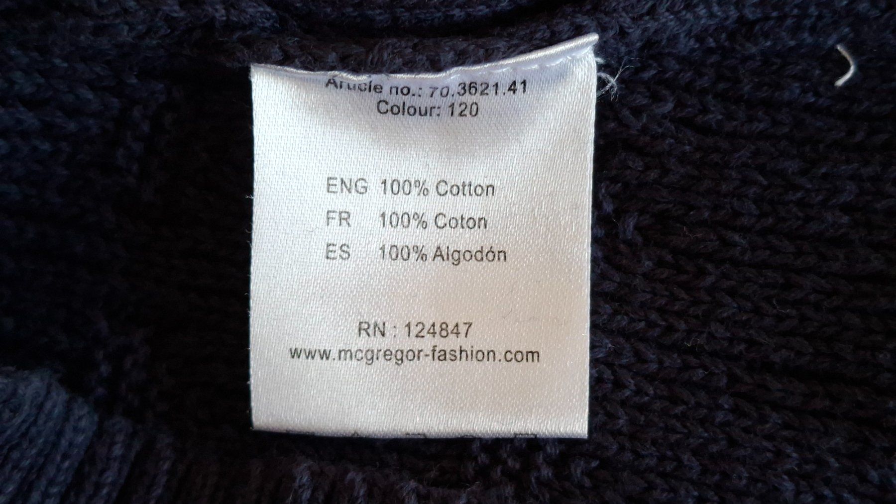 Pullover & Sweatshirts: Dunkelblauer Pullover von Mc Gregor – Gebraucht aus Kriens von Wolly85 4