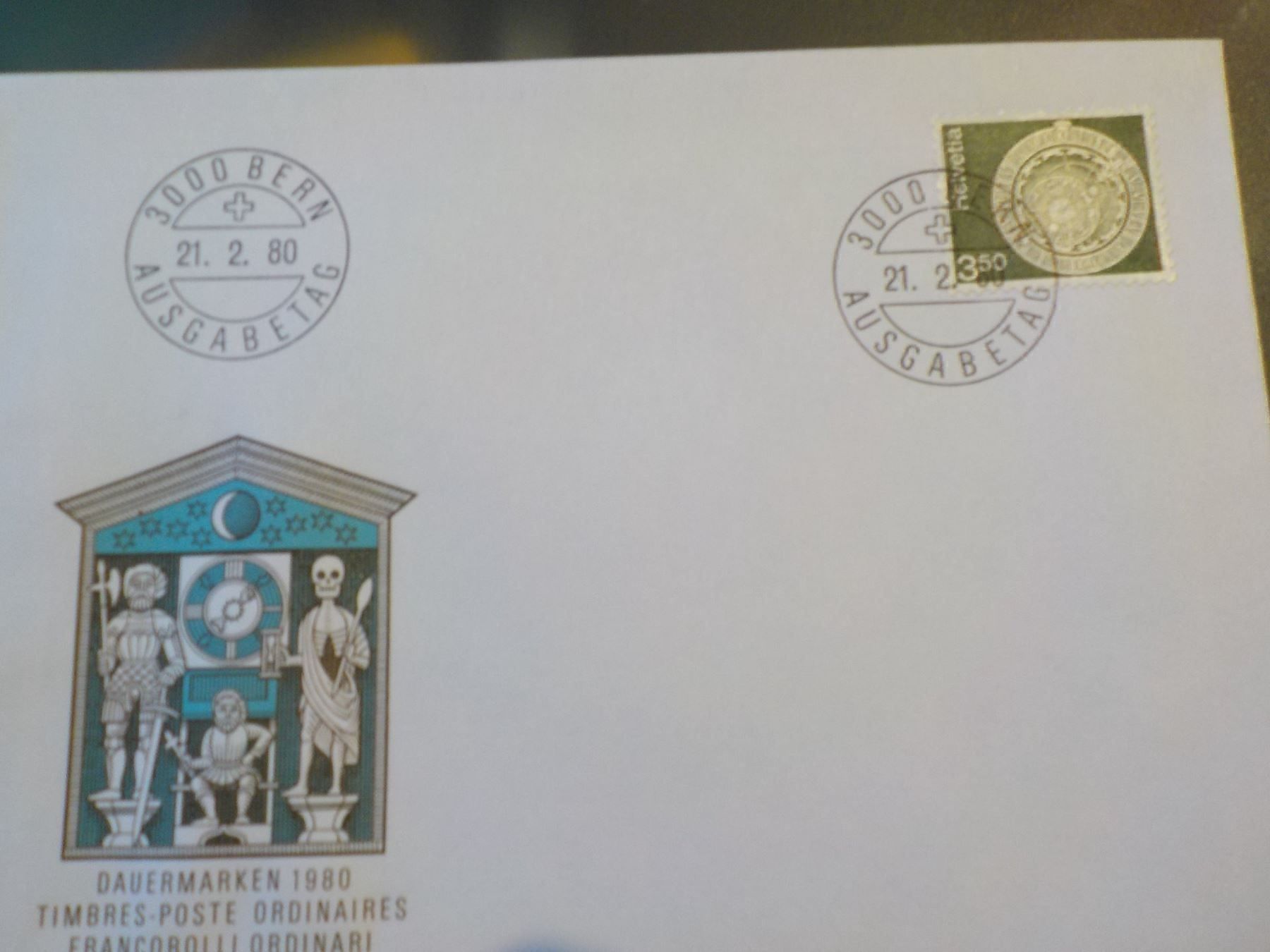 Tutti i francobolli: 1980,FDC,Teils.Arch+Kunsthandw.Serie – Nuovo (secondo la descrizione) da Muri b. Bern venduto da Ricardoverkauf