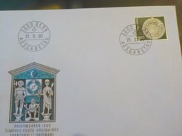 1980,FDC,Teils.Arch+Kunsthandw.Serie