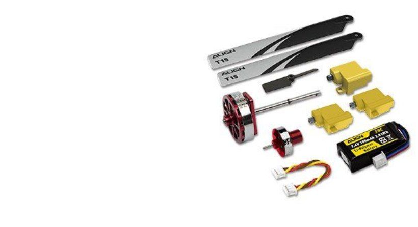 Align Modellismo RC: Align T-REX T15 Combo Blue / RH15E21XT – Nuovo e nell'imballaggio originale da Trélex venduto da Arnaudyak 6
