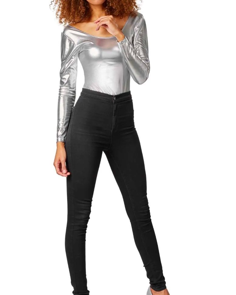 Costumi: Metallic-Body silber Grösse S – Nuovo (secondo la descrizione) da Necker venduto da liq24 1