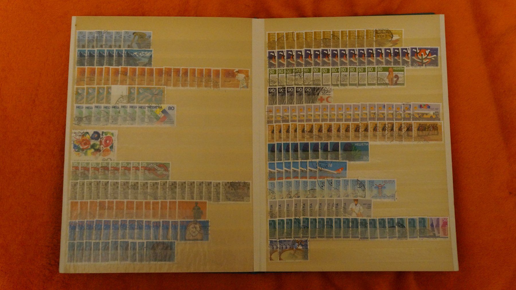 Alle Briefmarken: Album Werbemarken – Gebraucht aus Sulgen von Kengi0 7