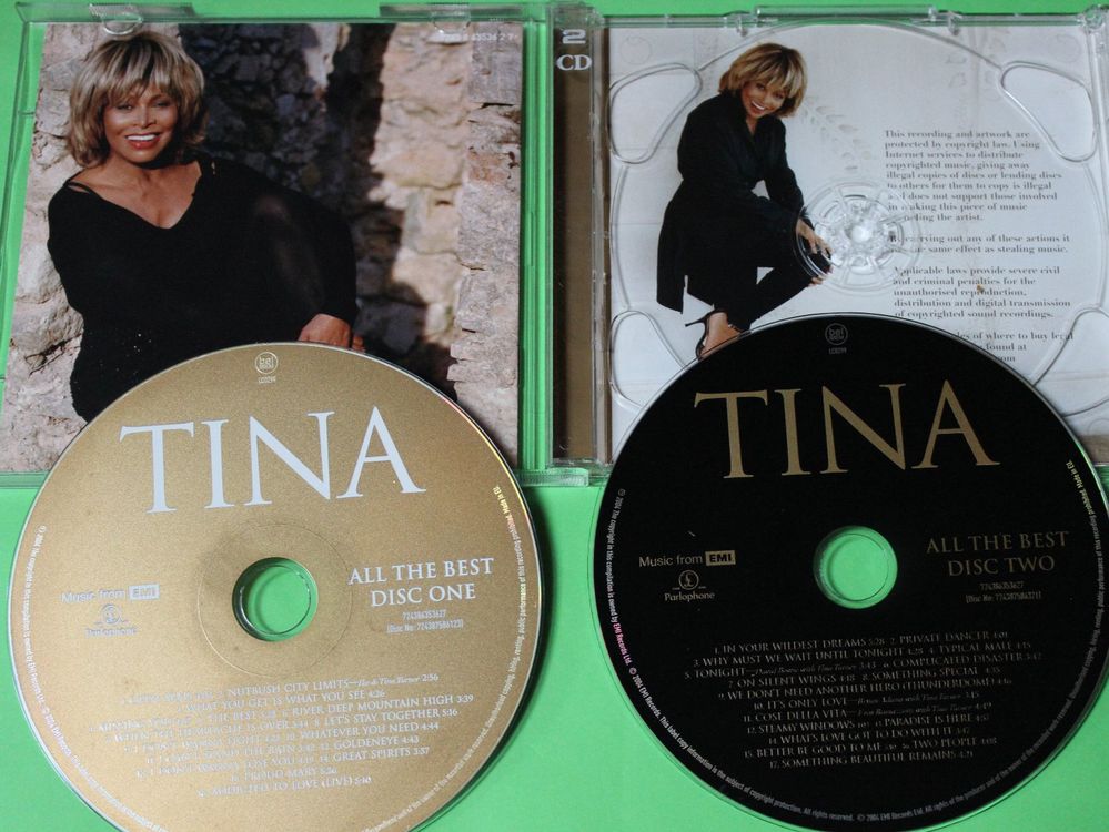 TINA TURNER - ALL THE BEST 2CD 2004 mit David Bowie (Gebraucht) in ...