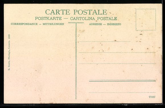 Cartoline postali: AK Goeschenen /Gotthardbahn, Ortspartie – Usato da Berlin venduto da bartko-reher 1