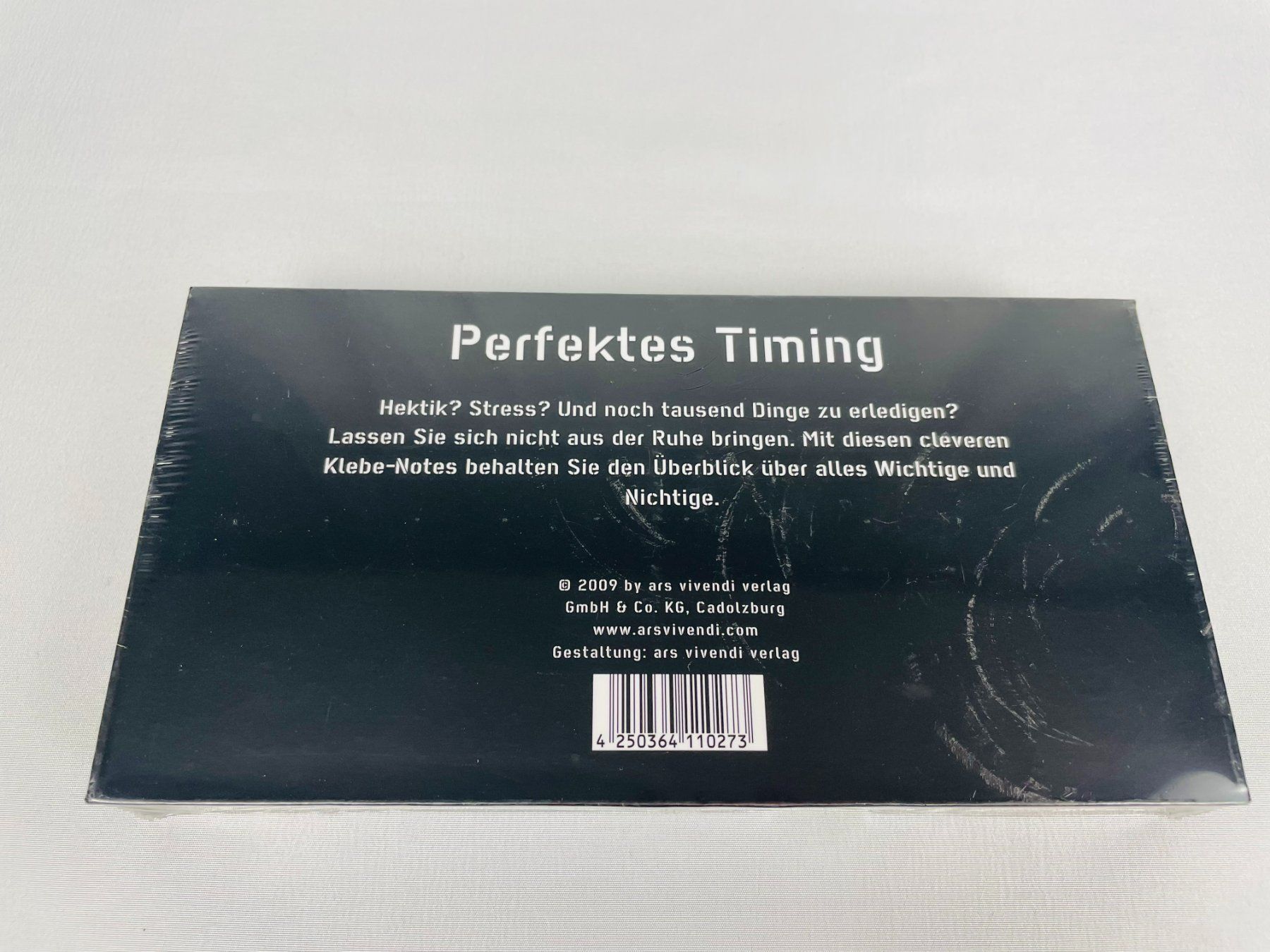 Blocchi: Perfektes timing Notizblock, komplett neu – Nuovo e nell'imballaggio originale da Zürich venduto da bentalent711 3