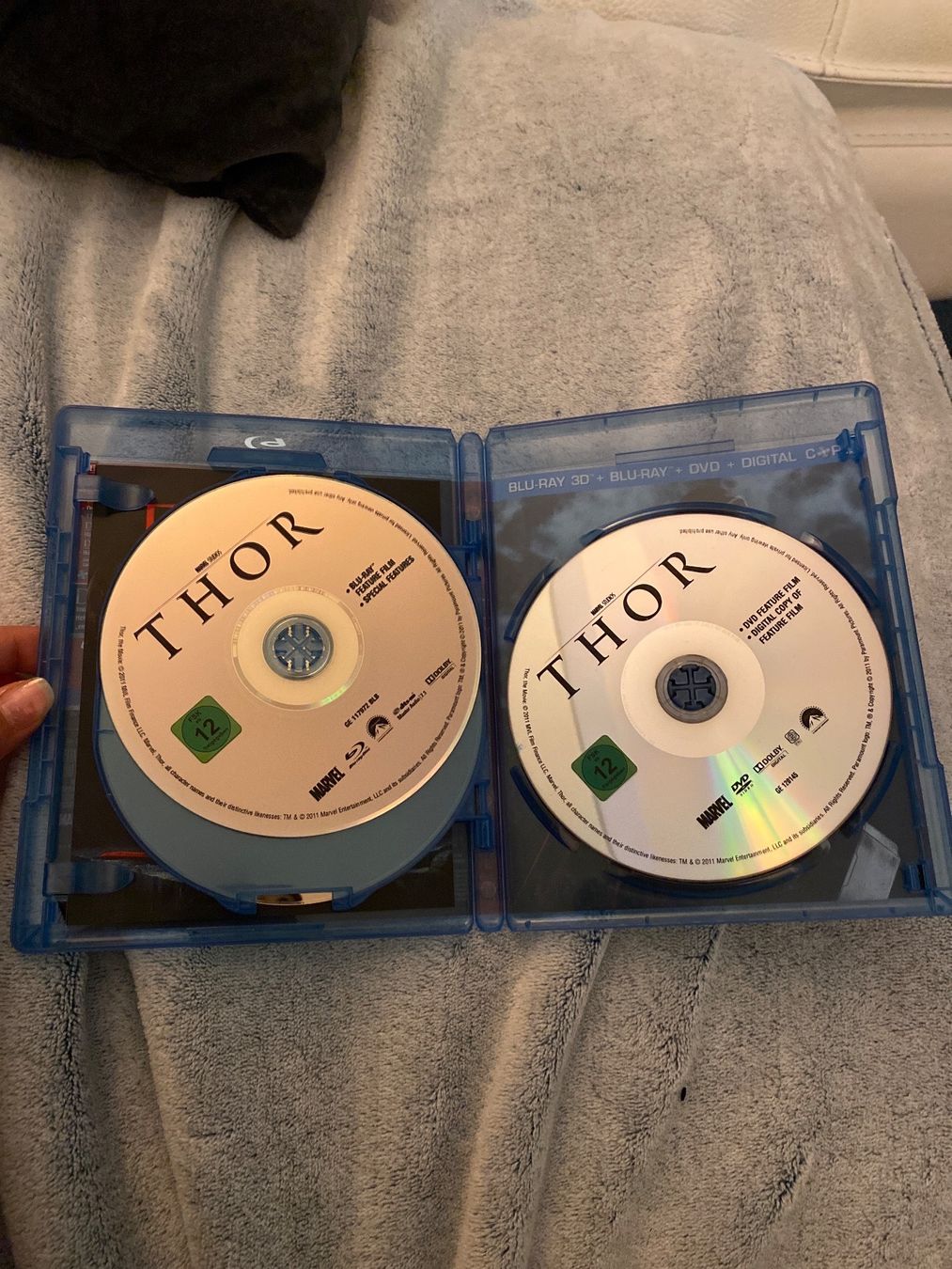 Tutti i DVDs: Thor Blu-Ray/ 3D, 2D, DVD – Usato da Dübendorf venduto da GinaGiulia 2