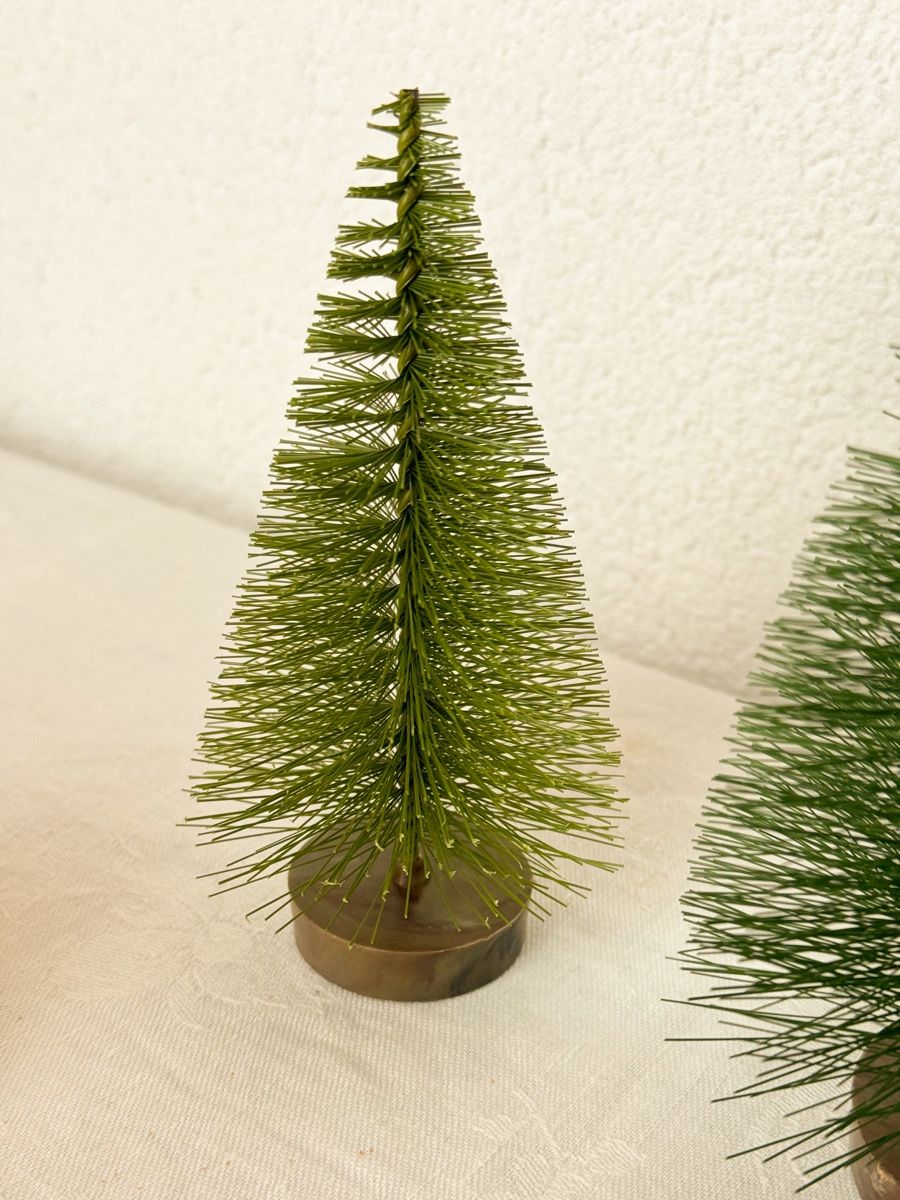 Alle Dekorationen: Winterdorf-Deko: 31 Mini Tannenbäume Set – Gebraucht aus Galmiz von Wichtel25 5
