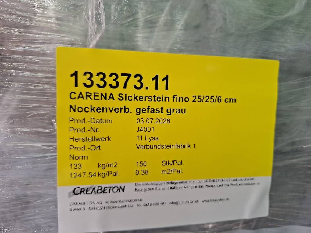 Bodenbeläge: Sickersteine – Neu und originalverpackt aus Zimmerwald von butz011 2