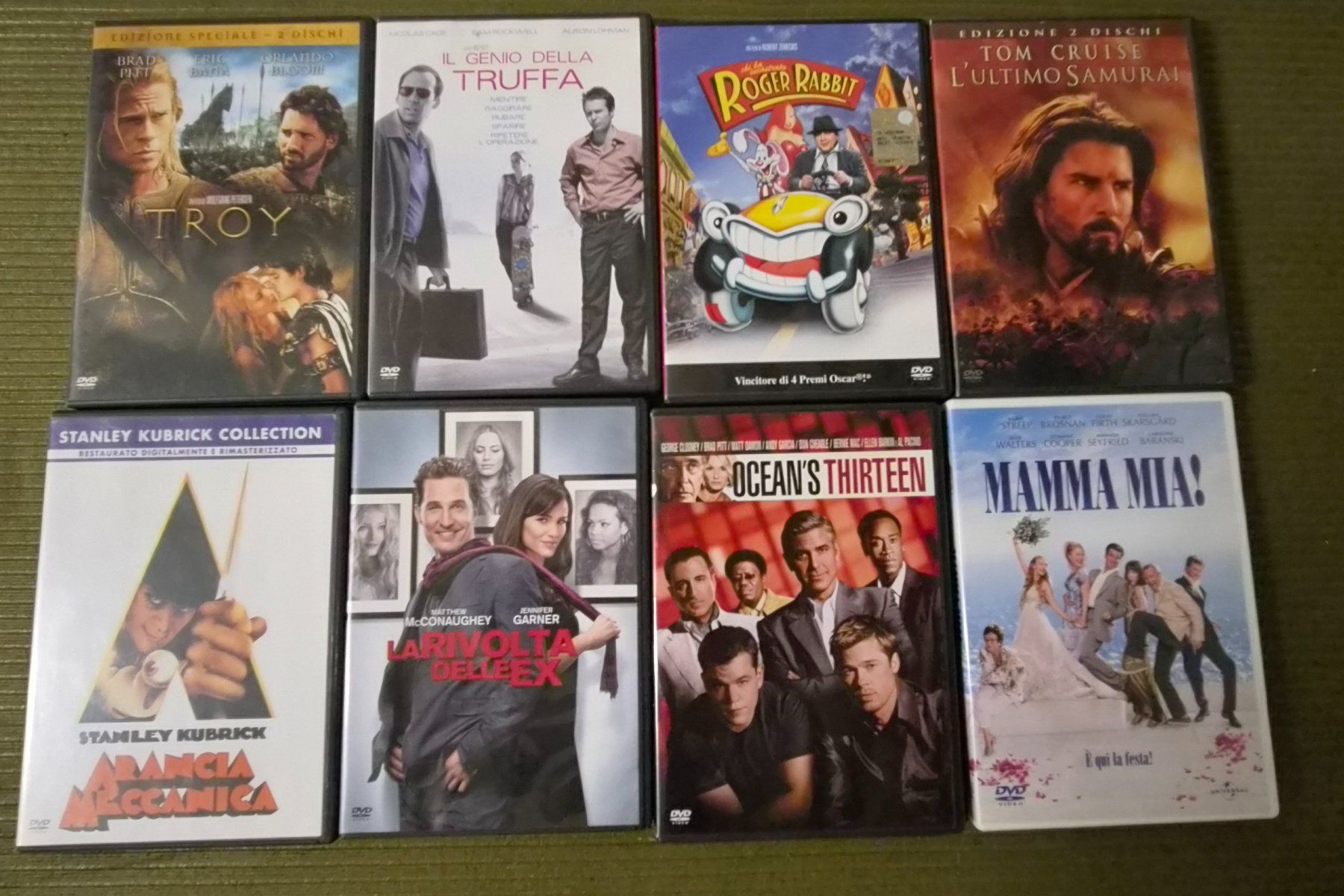 Tutti i DVDs: 8 DVD in italiano e inglese – Usato da Pregassona venduto da Adda83