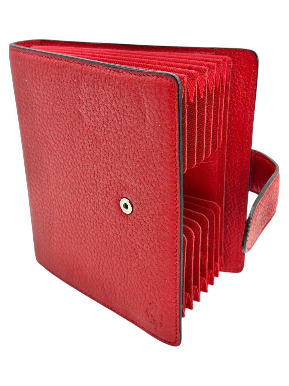 Valigie & Borse: Porte-CD FERRARI en cuir véritable – Usato da Morges venduto da vintiques 4