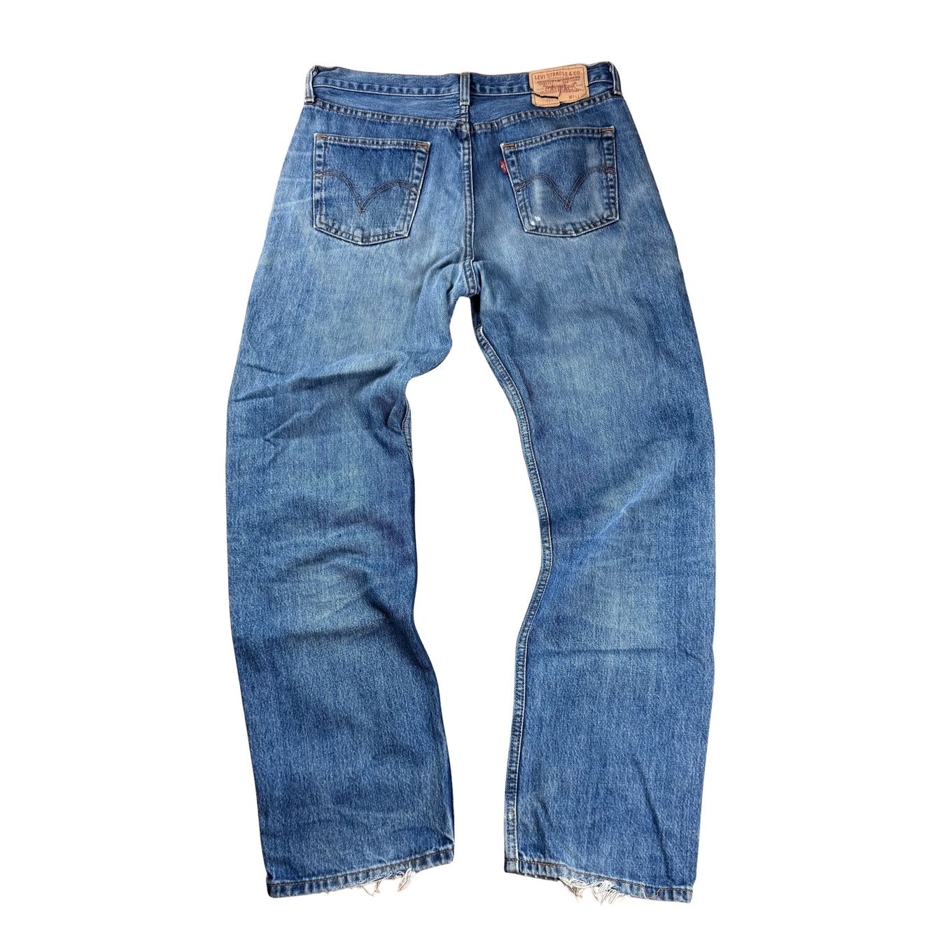 Levi's Jeans: Vintage Levi's 571 Washed Jeans  - L – Gebraucht aus Herisau von 1asupply 3