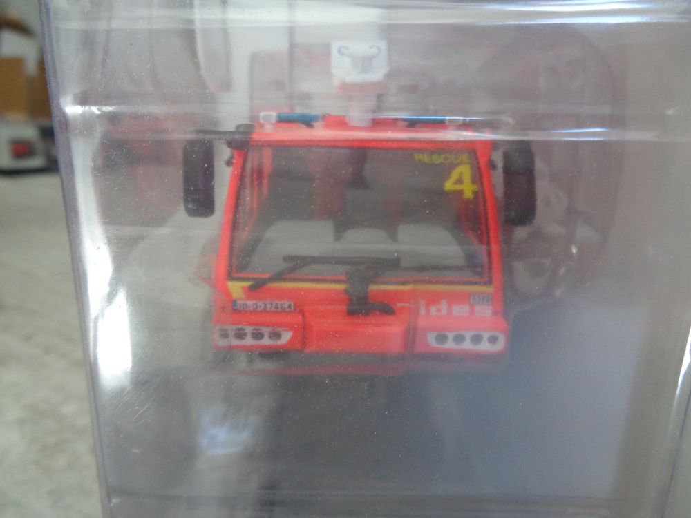 CPF127 POMPIERS 1/43 Hachette IXO Camion-citerne Acmat TPK 4x4 Feux De - Foto 3