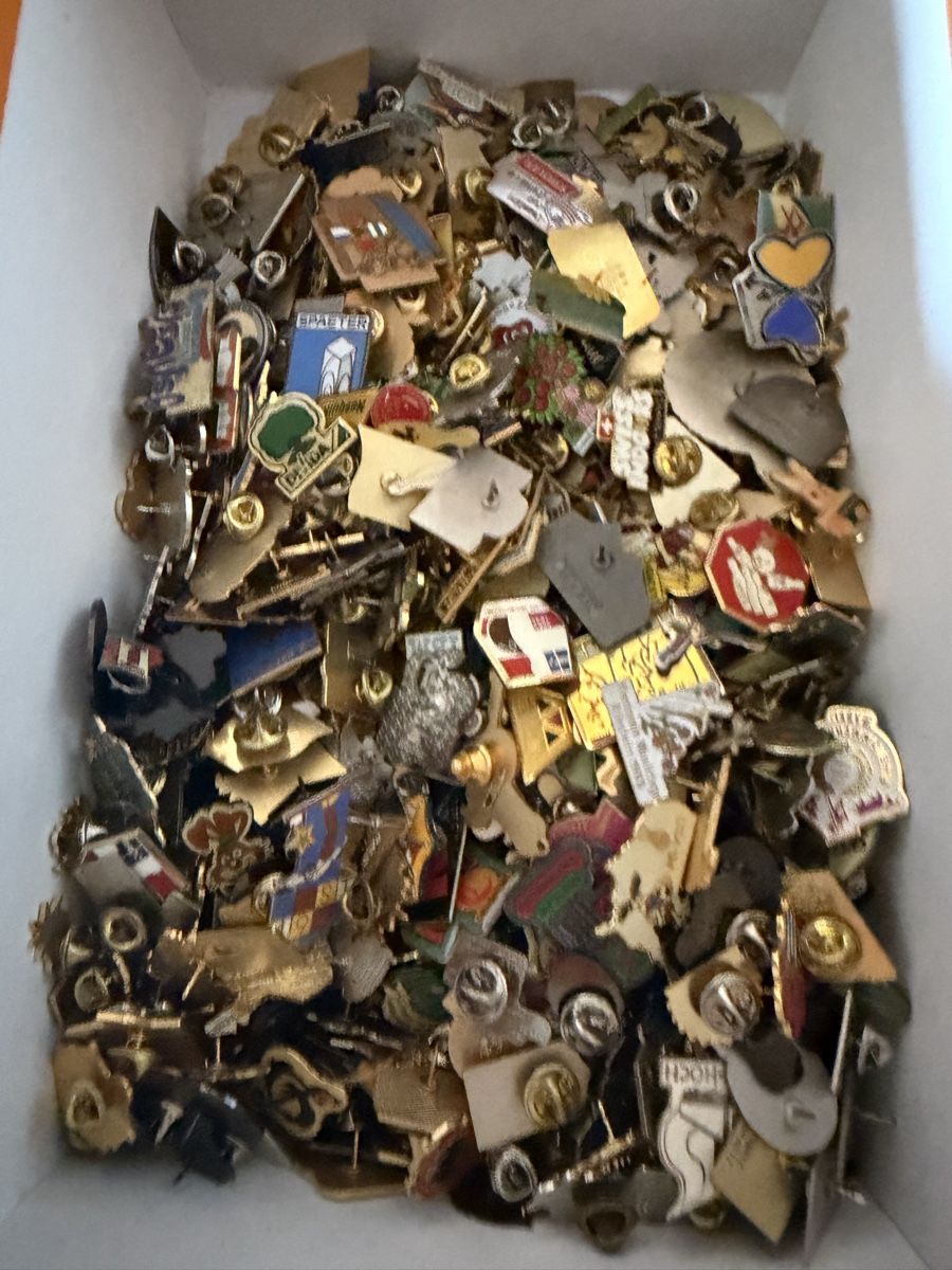 Plaketten & Abzeichen: Sammlung Anstecknadeln/ Pins gemischt gebraucht – Gebraucht aus Aarau von remyotto_ 1