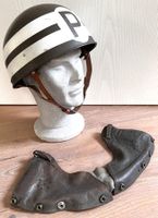 Schweizer Militärpolizei-Stahlhelm Grösse A, Top, 60er