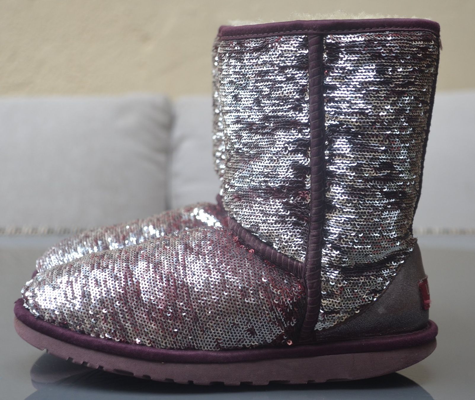 Ugg Scarpe da donna: Boots / bottes UGG W Classic Short Sequin .36 – Usato da Collonges venduto da arashee 4
