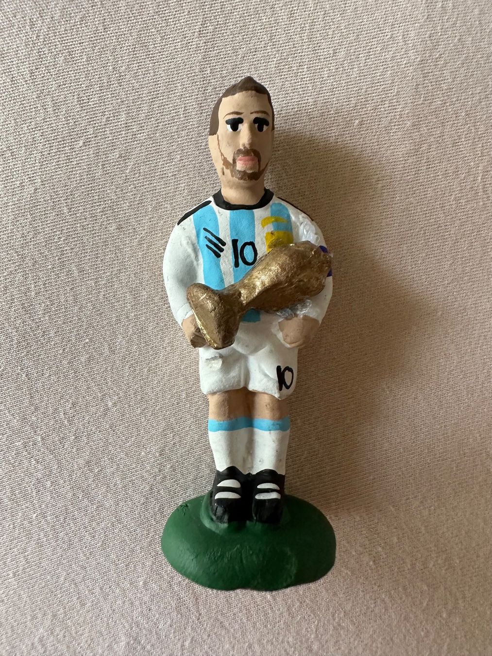 Figuren: Santon MESSI ARGENTINA WORLD CHAMPION – Neu (gemäss Beschreibung) aus Le Landeron von Gianns46