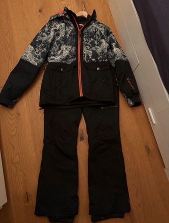 Rehall Outerwear Skianzug Schwarz Grösse L Top Zustand!