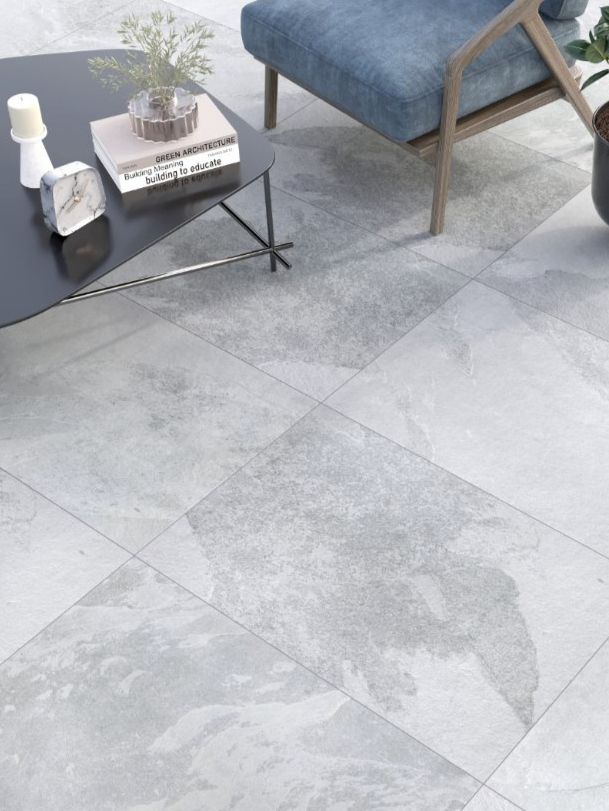 Bodenbeläge: Platten Mar. Touch Patch Grey 60x60x2cm rekt. R11 – Neu und originalverpackt aus Däniken SO von Baumaterial_schweiz 1