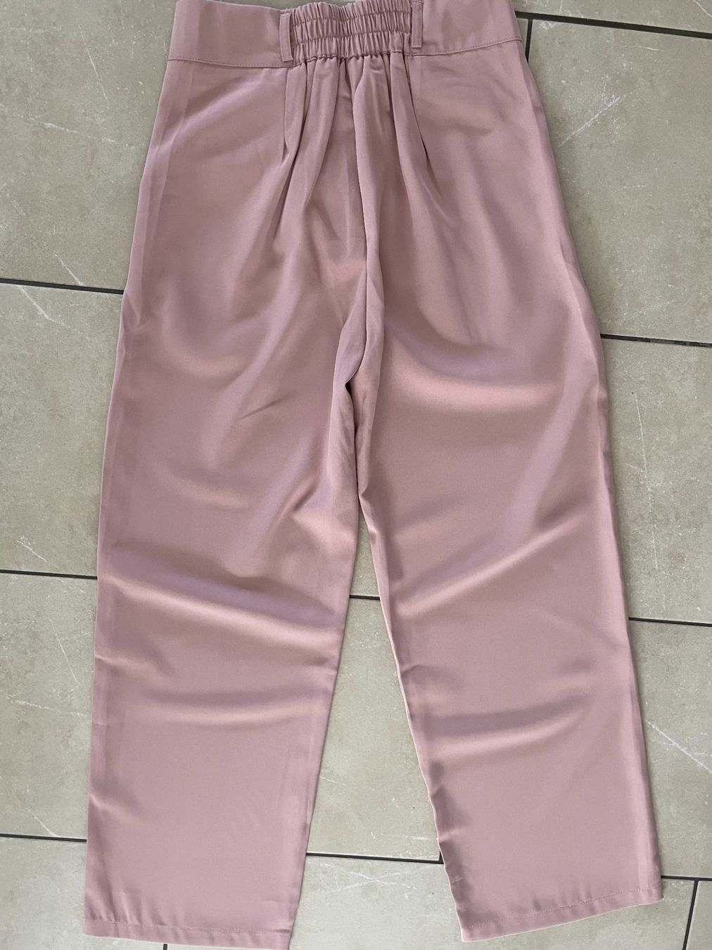 Pantaloni: Elegante Wide-Leg-Hose hoch tailliert altrosa Gr. 36 – Nuovo (secondo la descrizione) da Schindellegi venduto da Moom1402 3