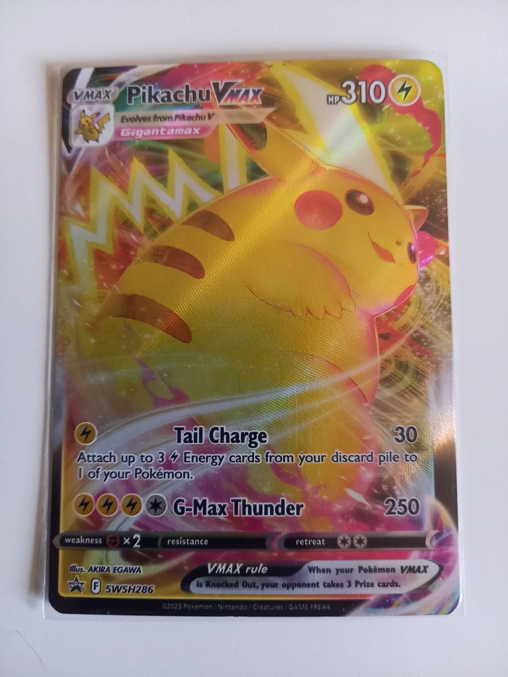 Pokémon Carte collezionabili: Pikachu VMax #SWSH286 - Promo - EN – Nuovo (secondo la descrizione) da Genève venduto da eti_lnc7 2